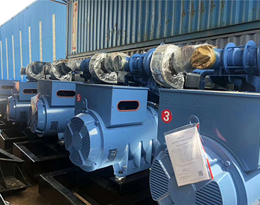 老子有钱lzyq88500KW/400V陆用发电机应用于某养殖场项目