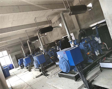 老子有钱lzyq88500KW/400V陆用发电机应用于某养殖场项目